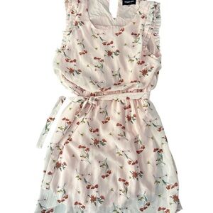 Sugarlips Light Pink Floral Dress